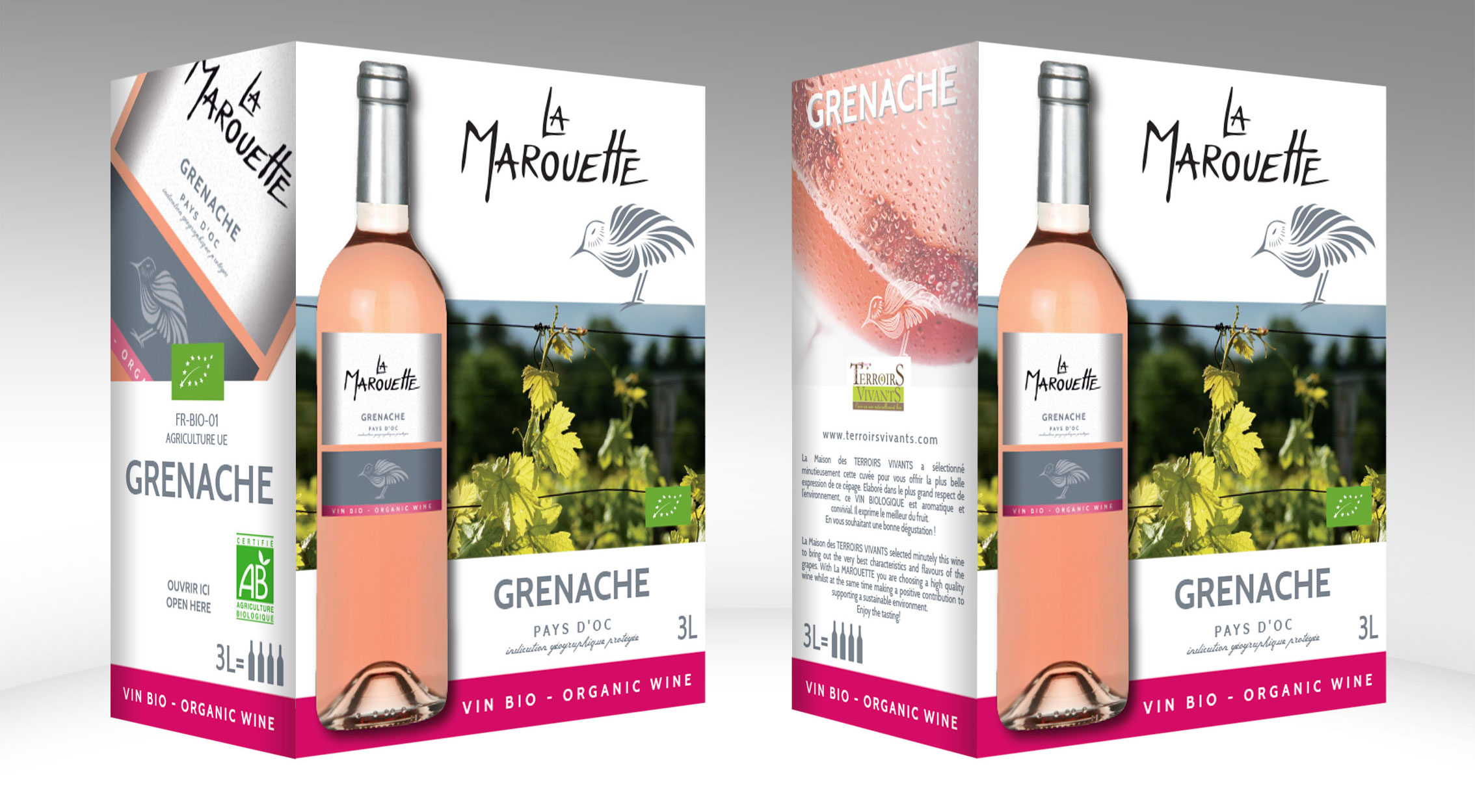 La Marouette-grenache-rose
